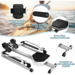 Rameur d'Appartement Hydraulique Scandinave