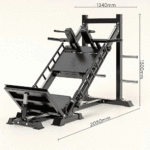 Machine Combo Jambes Hack Squat et Presse à Cuisse – Image 2