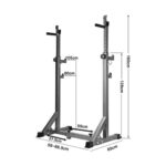 Support à squats multifonctionnel réglable