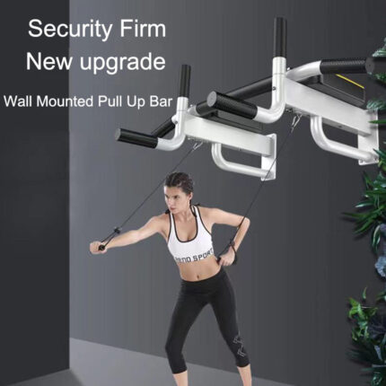 Barre de Traction Murale à Prise Multiple avec cintres pour Cordes