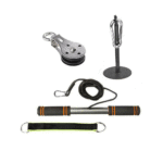 Poulie Musculation avec Barre Tirage Dos