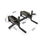 Barre de Traction Murale à Prise Multiple avec cintres pour Cordes