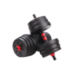 KIT Haltères Modulables 2-en-1 Avec Barre D'extension – Image 2