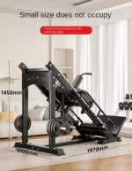 Machine Combo Jambes Hack Squat et Presse à Cuisse – Image 4